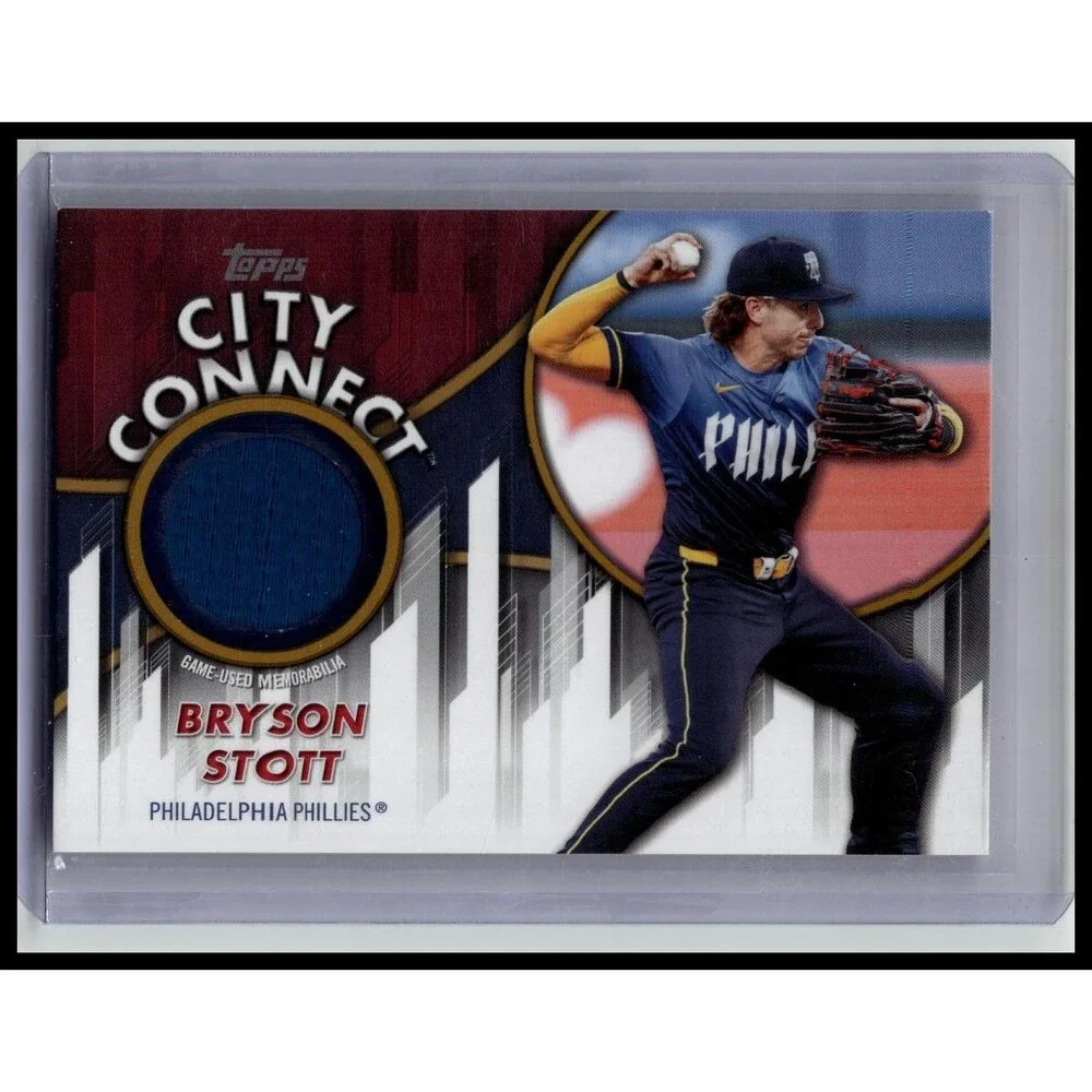 2026 Topps Jackson Holliday City Connect Swatch Collection Relics Gold #/50